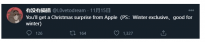 外媒：苹果下周二有望再次召开发布会 进行与AppleCare相关的更改
