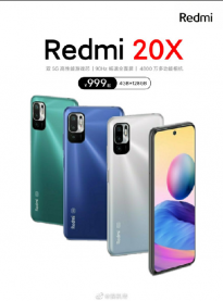Redmi 20X海报曝光：支持90Hz刷新 后摄4800万多功能相机