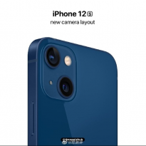 iPhone 12s渲染图曝光：双摄为独特对角线设计 隐藏式听筒