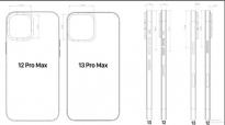 iPhone 13 Pro Max对比iPhone 12 Pro Max 摄像头模组凸起程度更高