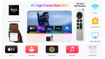 苹果Apple TV 4K流媒体盒升级：支持高帧频HDR 配备Siri遥控器