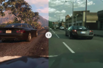 英特尔通过机器学习让《GTA5》画面更接近现实 包括明灭不同的灯光