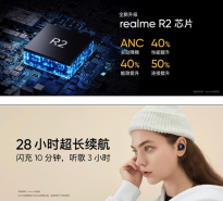 realme真我Buds Air 2 Neo发布：最便宜降噪耳机199元 支持通透模式