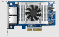 QNAP发布10GbE 双口网卡：搭载英特尔 X710芯片 提供全高及半高挡板