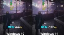 微软Win11/Win10游戏性能对比：全部设置1080p低画质 Win11表现更好