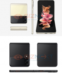 三星Galaxy Z Flip 3新渲染图曝光 预计售价最多不超1099美元