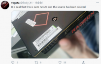 AMD RX 6600XT 显卡渲染图曝光： 8-pin接口供电