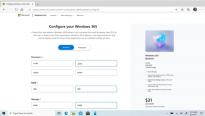 微软Windows 365云电脑配置公布；每月31美元 10Gbps下载速度