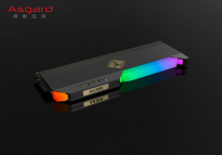 阿斯加特预热Aesir系列DDR5内存条：表面喷砂+氧化处理展现RGB灯光