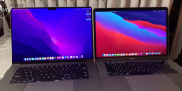 MacBook Pro16英寸实机开箱照片提前泄露：与旧英特尔15英寸机型对比