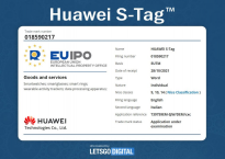 华为申请 Huawei S-Tag商标 预计今年底前发布新款智能手表