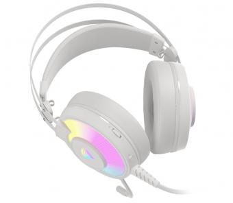Genesis发布Neon 600 RGB White电竞耳机：3.5mm接口连接 使用USB线缆供电