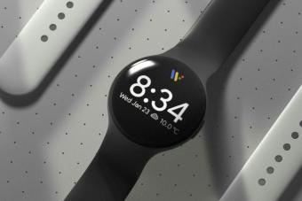 谷歌首款Pixel手表可能在2022年推出 此前渲染图显示无边框