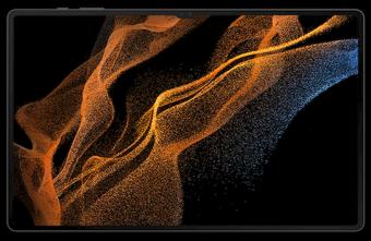 三星Galaxy Tab S8 系列平板渲染图曝光 前置刘海内置两颗摄像头