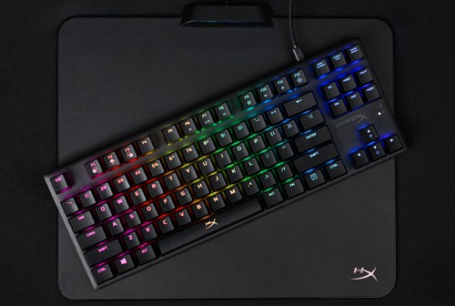 快速精準穩操勝券 HyperX起源競技版RGB游戲機械鍵盤