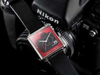 尼康F5 25周年纪念腕表发布：石英表方形表盘 每人限购1件