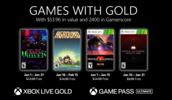 微软公布明年1月Xbox金会员会免游戏阵容：1月1日-15日《闪亮银枪》