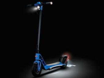 布加迪推出纯电动折叠踏板车 700瓦电动马达驱动