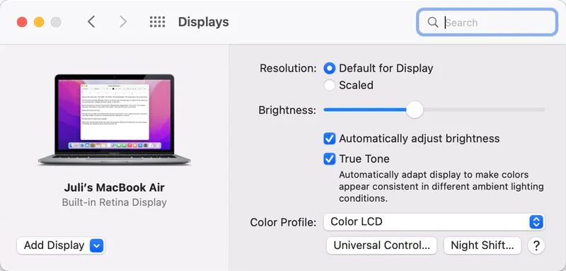 蘋果macOS 12.3 Beta 3 使訪問通用控制設置變得更容易