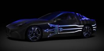 超1200马力！玛莎拉蒂首款纯电动车官图公布 2030年旗下车型将全面电气化