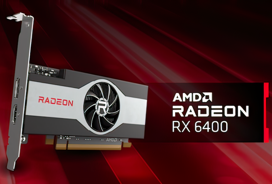 AMD RX 6400显卡测试出炉：768个流处理器 跑分约3500分
