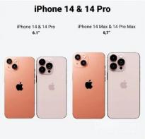 iPhone 14新配色曝光：标准版像橙红色，Pro版像香槟色