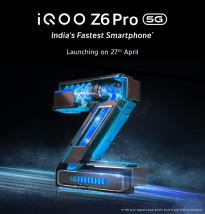 iQOO Z6 Pro 5G曝光：三个内存组合版本 价格或在千元左右