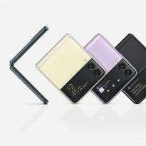 三星Galaxy Z Flip 4 外观设计曝光：含金、灰、浅蓝和浅紫配色