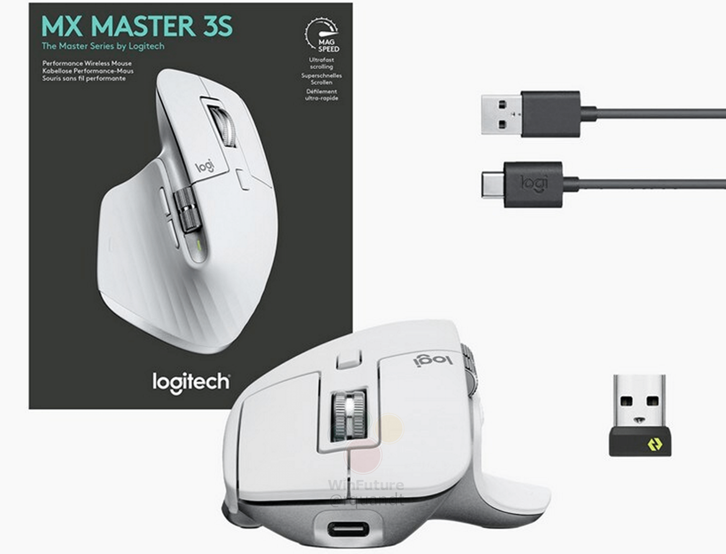 消息稱羅技即將發布MX Master 3S鼠標：配備新8K傳感器 DPI提高