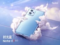 Redmi Note 11T Pro+新配色“时光蓝”公布，新品发布会将于今晚19:00召开