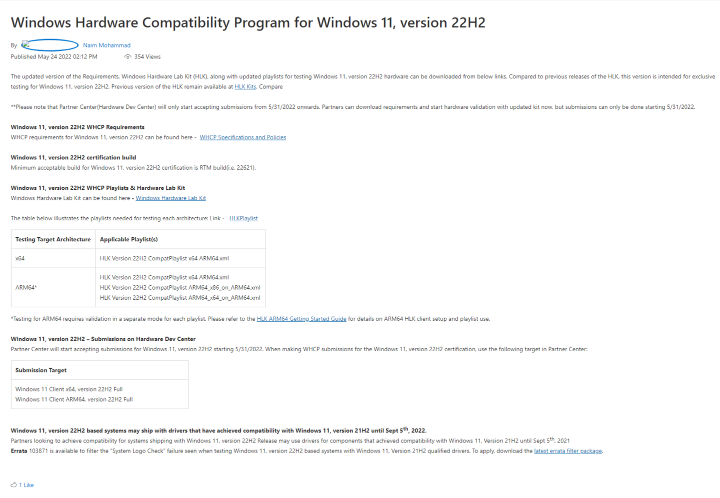 微軟確認Win11 22H2版本為Build 22621 首次公開承認 RTM 細節