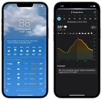苹果iOS 16全新天气App体验：每小时或10天预报、全天紫外线估计值等