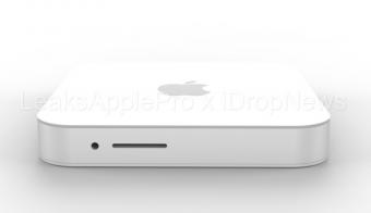 爆料人制作苹果M2 Mac mini外观图：玻璃顶盖设计 比M1 Mac mini小