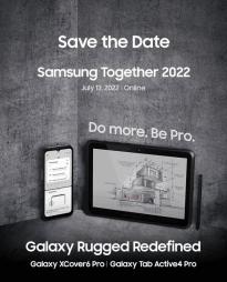 三星Galaxy XCover6 Pro 5G三防手机7月13日发布 配备4500mAh电池