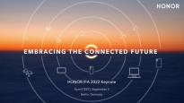 荣耀宣布将参加IFA 2022，预计与多设备互联有关