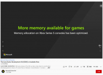 微软Xbox Series S将很快获内存和显卡性能提升 具有精简配置规格
