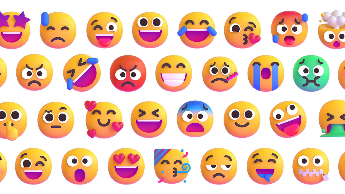 微软宣布开源超1500款3D Emoji，满足不同人种和国家对Emoji需求