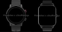 一加Nord Watch智能手表渲染图曝光：三款为圆形表盘、两款为方形表盘