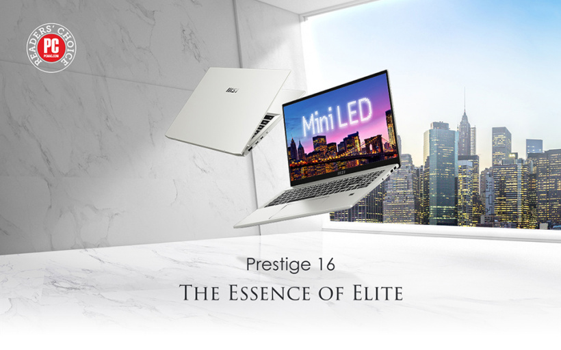 微星 Prestige 16 笔记本发布：搭载12 代酷睿处理器，配备 16 英寸  Mini LED 屏