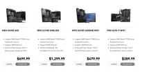 微星公布AMD X670E 主板多款型号价格，售价 700 美元起