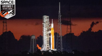 NASA计划在本周三对阿尔忒弥斯 1 号登月火箭进行加注燃料测试
