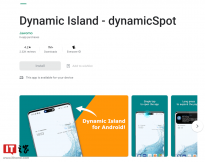 《dynamicSpot》灵动岛应用在 Google Play 商店上线，超过 100 万的安装量