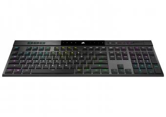 海盗船 K100 AIR 游戏机械键盘现已开卖，机身超薄、外观硬朗简洁