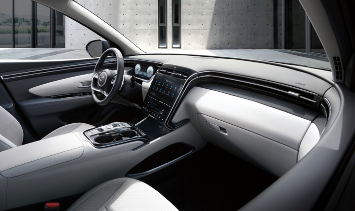 现代汽车的 2023 Tucson SUV 配备车载信息娱乐和远程信息处理系统