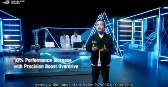 华硕AMD Ryzen 7000“Dragon Range”笔记本 CPU 在开启增强版精准频率提升后 性能媲美 Ryzen 9 7950X 处理器