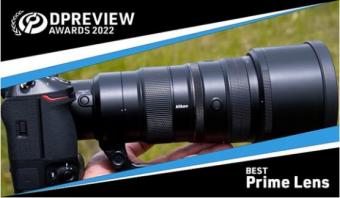 尼克尔 Z 400mm f/4.5 VR S荣获DPReview年度最佳定焦镜头