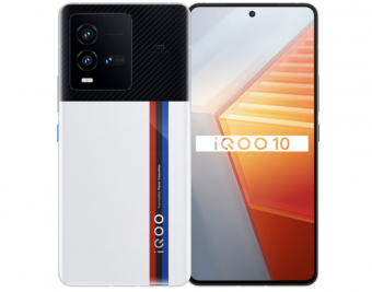 1月 23 日iQOO 10搭载第一代骁龙 8 + 芯片 京东活动价2989 元
