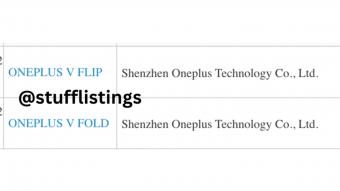 一加已申请 OnePlus V Fold、OnePlus V Flip 折叠屏手机名称作为商标