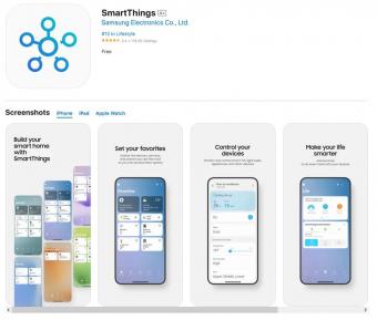 1 月 31 日三星更新适用于 iPhone 和 iPad 的 SmartThings 应用 添加对 Matter 设备支持