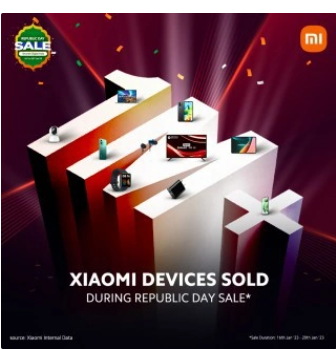 小米宣布在印度假期期间销售 超过 100 万件产品 Redmi Note 12 系列手机需求持续高涨